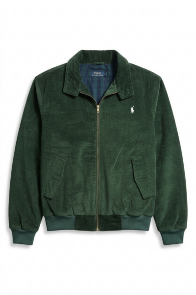 Grey Green Polo Rework Jacket